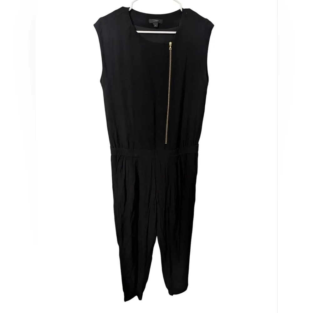 J.Crew Elegant Black Jumpsuit, Size 6